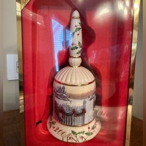 ⭐️NWT 🎄Lenox 2008 annual holiday bell